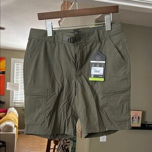 Adidas Dark Green Cargo Shorts